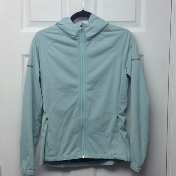 Mint Green Adidas Running Jacket 